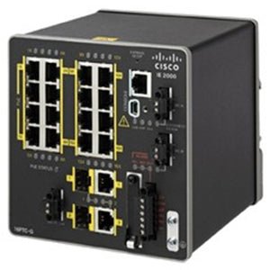 IE - 2000 - 16PTC - G - E - Cisco IE 2000 16X GE (4x PoE+) Rugged Switch - IT YudaIE - 2000 - 16PTC - G - E