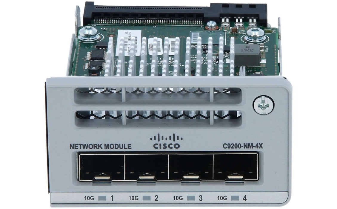 C9200 - NM - 4X - Cisco Catalyst 9200 4 x10GE Network Module - IT YudaC9200 - NM - 4X
