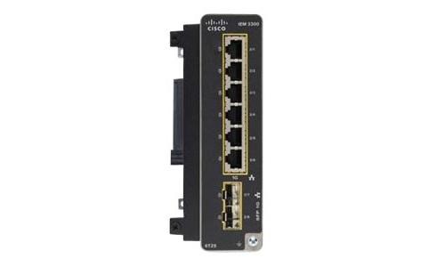 IEM - 3300 - 6T2S - Cisco IE3300 Rugged 6 Port GE Copper + 2 Port SFP Module - IT YudaIEM - 3300 - 6T2S