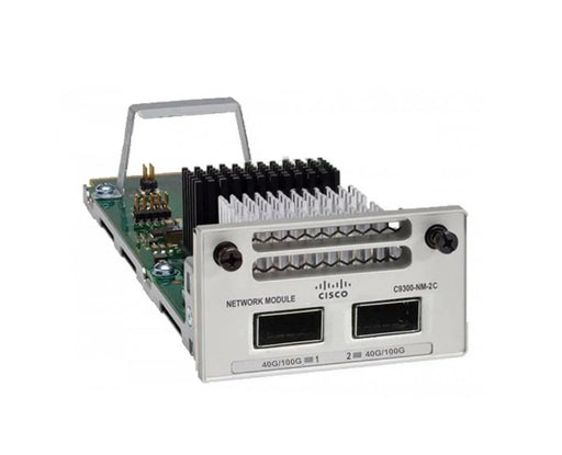 C9300X-NM-2C - Cisco Catalyst 9300X 2 x 100G/40G dual rate QSFP Network Module - IT YudaC9300X-NM-2C