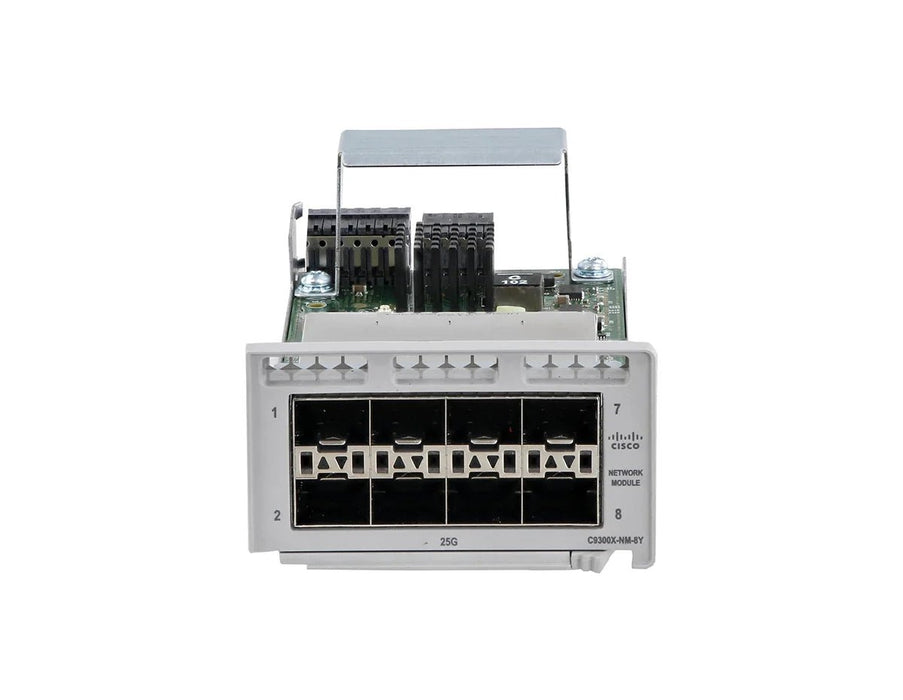 C9300X-NM-8Y - Cisco Catalyst 9300X 8 x 25G/10G/1G multi-rate SFP Network Module - IT YudaC9300X-NM-8Y