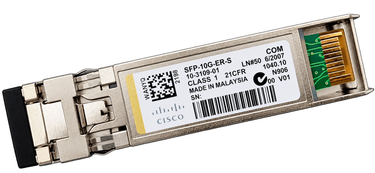 SFP-10G-ER-S - Cisco 10GBase-ER SFP+ Transceiver Module - IT YudaSFP-10G-ER-S