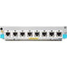 J9995A - Aruba 8-port 1/2.5/5/10GBASE-T PoE+ MACsec v3 zl2 Module